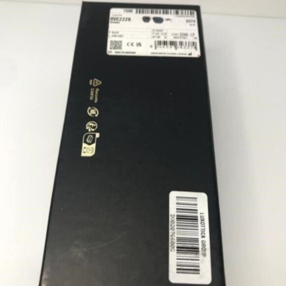 - New - 💯 Original VERSACE VE2228 100287 Dark Gray Irregular Men's Sunglas - Picture 7 of 12